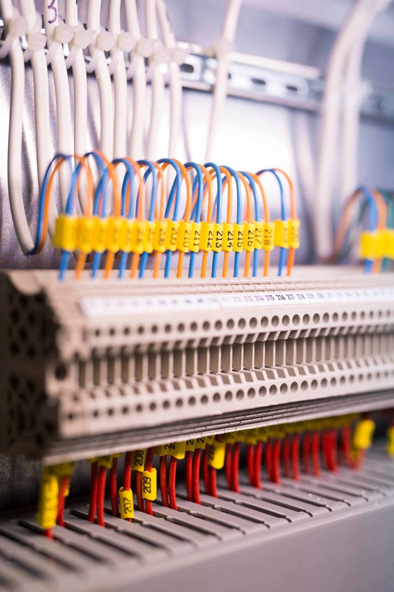 Close-up of electrical component